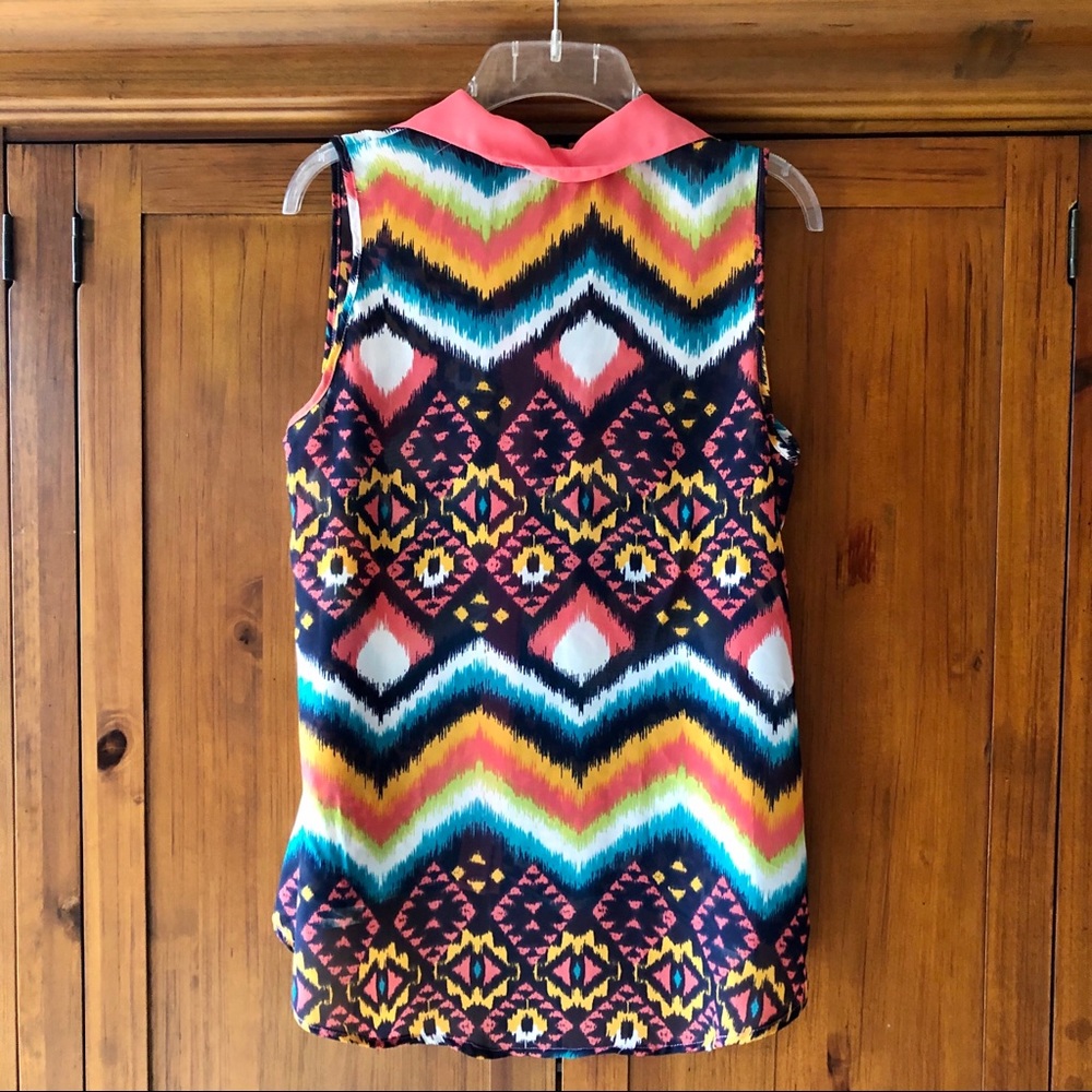 Colorful Patterned Top - Picture 2 of 5